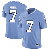 North Carolina Tar Heels 7 Austin Proehl Blue College Football Jersey Dzhi,baseball caps,new era cap wholesale,wholesale hats